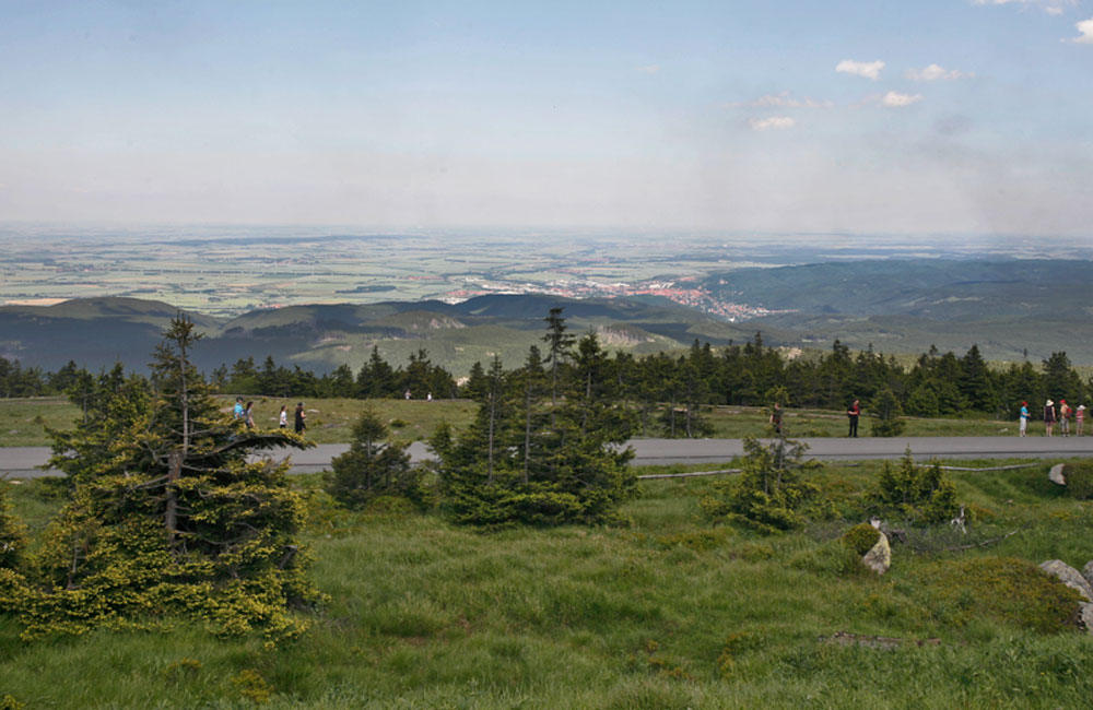360 Grad Blick vom Brocken - die beste Ausssicht im Harz 