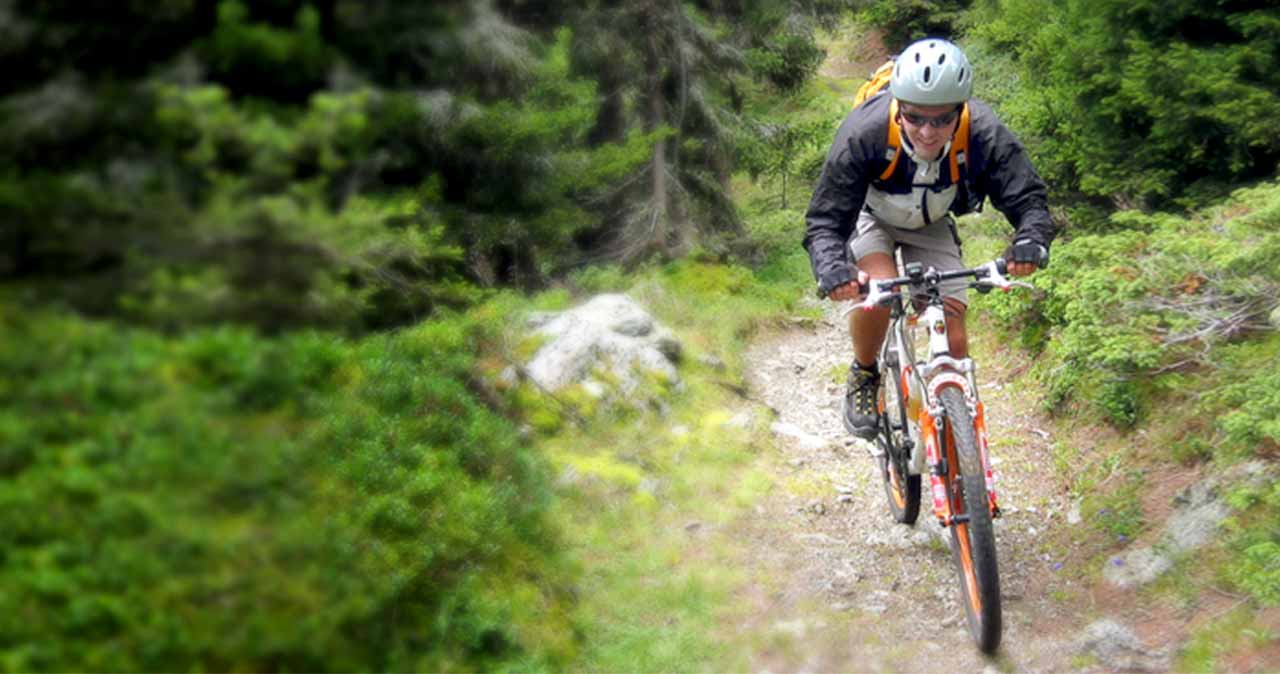 Mountainbiker im Harz am Brocken, Radtouren für verschiedene Ansprüche