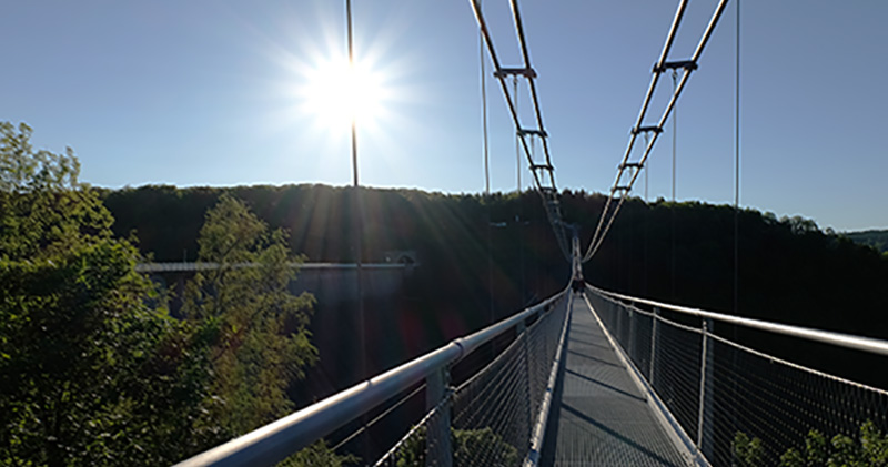 Hängebrücke Rappbodetalsperre