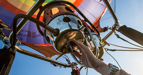 Brockanballon Heißluftballon