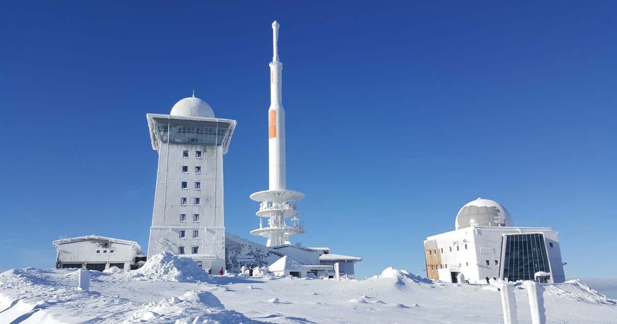 Winter am Brocken im Harz